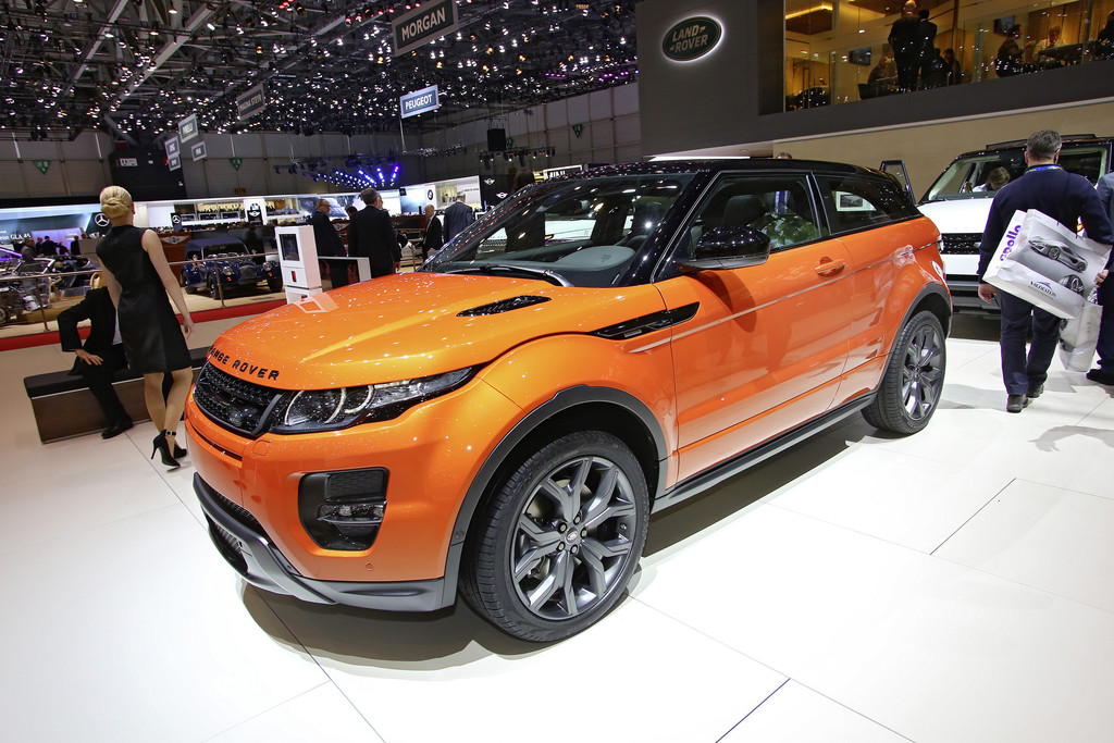 Genf 2014: Mehr Leistung und Luxus für den Range Rover Evoque