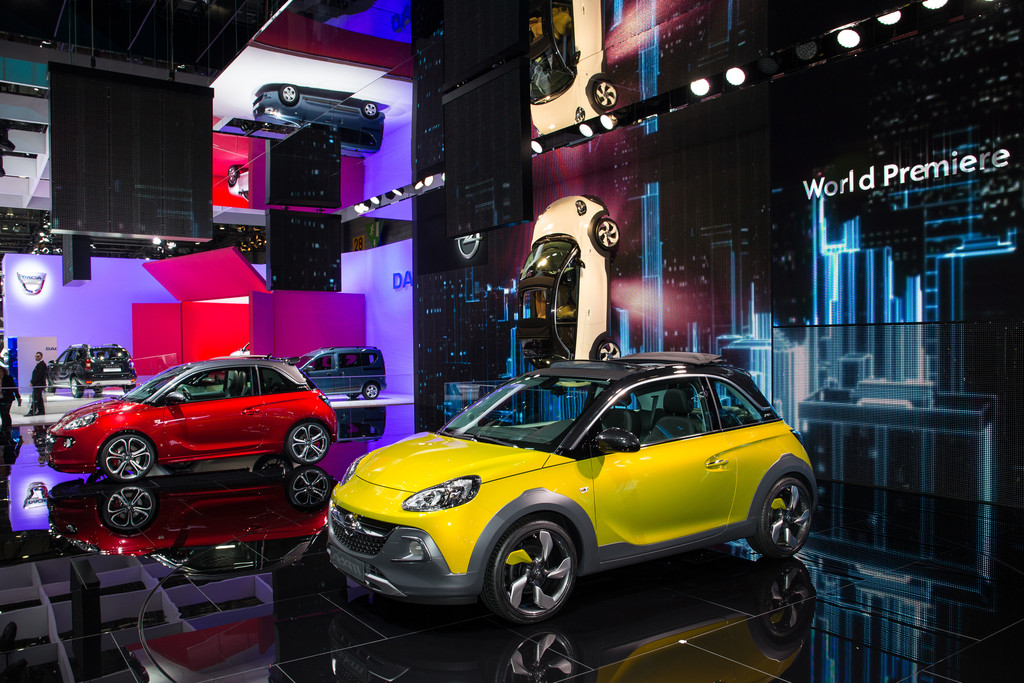 Genf 2014: Opel hatte den kreativsten Messestand
