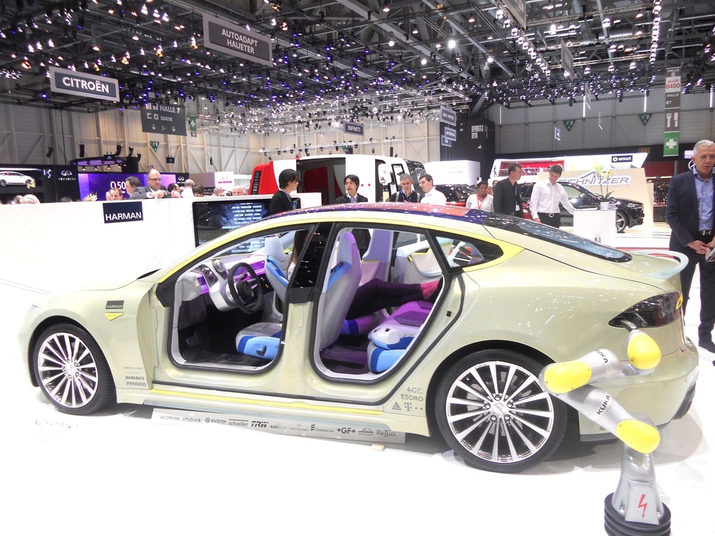 Genf 2014: Rinspeed hebt am Boden ab