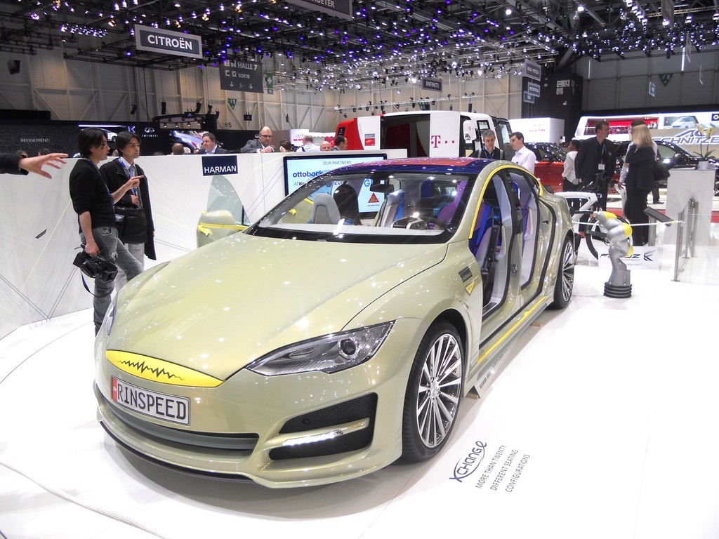 Genf 2014: Rinspeed hebt am Boden ab