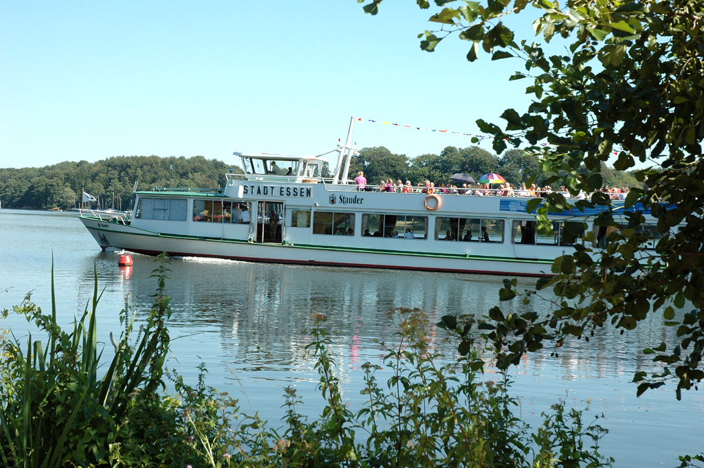 Idyll: Der Baldeneysee liegt im Süden der Ruhrmetropole Essen. 