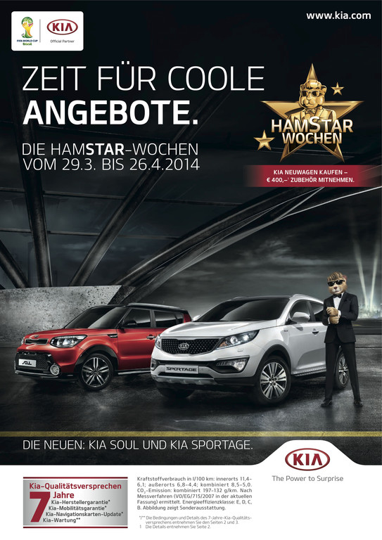 Kia-Werbekampagne kündigt 