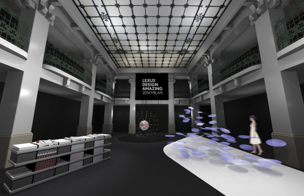 Lexus Design Ausstellung auf der Mailänder Designwoche 2014
