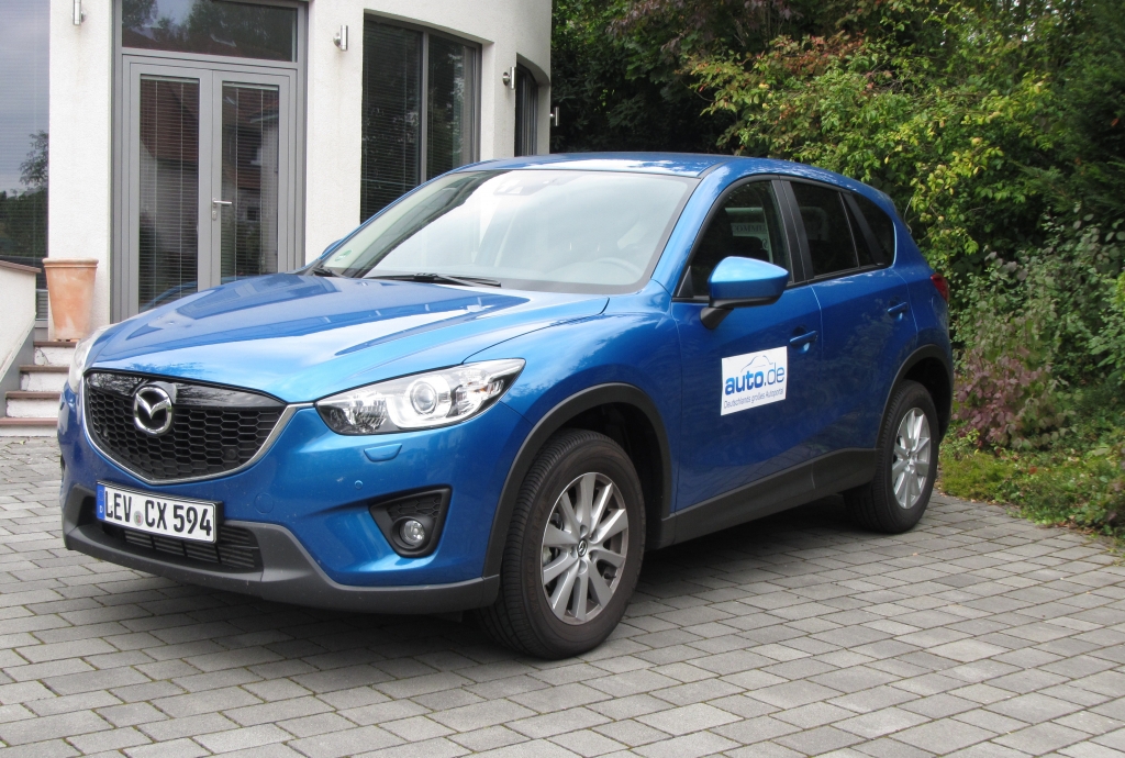Mazda CX-5, hier allerdings als frontangetriebener kleinerer Diesel