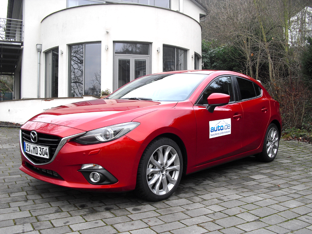 Mazda3, hier als Fließheck-Diesel mit 110/150 kW/PS.