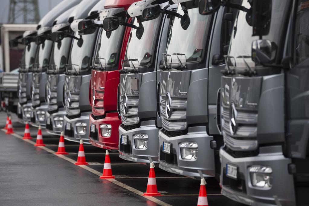 Mercedes Atego: Starker Antritt, leise Töne