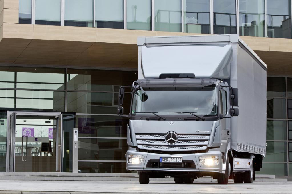 Mercedes Atego: Starker Antritt, leise Töne