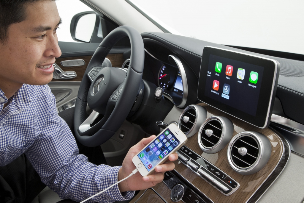Mercedes nutzt Apple Carplay