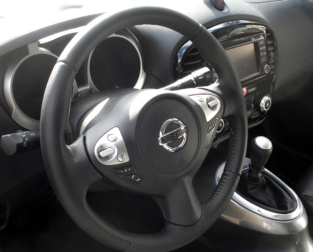 Nissan Juke: Blick ins Cockpit. 