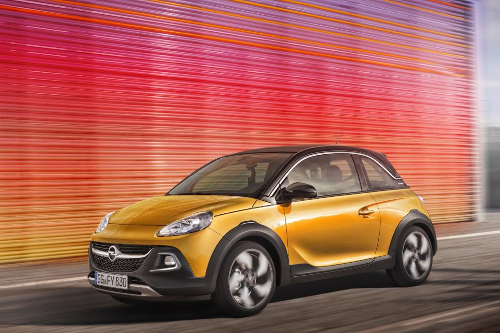 Opel: Bunte Bühne für die Adam-Family