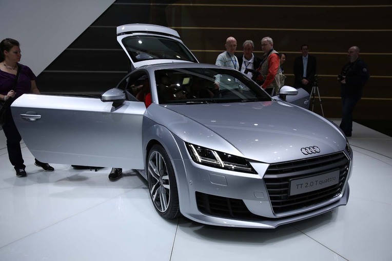 Premiere in Genf: Audi TT Coupé. 