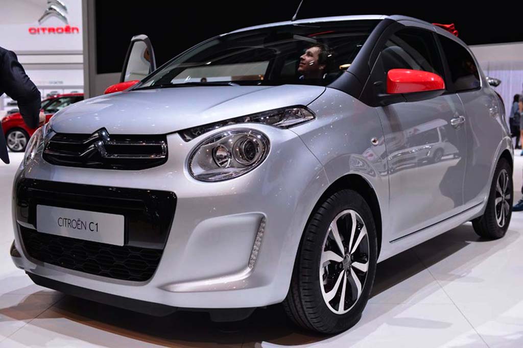 Premiere in Genf: Citroën C1. 