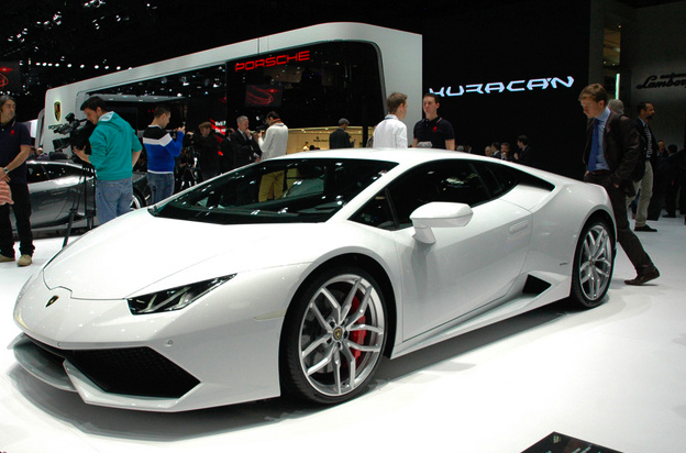 Premiere in Genf: Lamborghini Hurcan. 