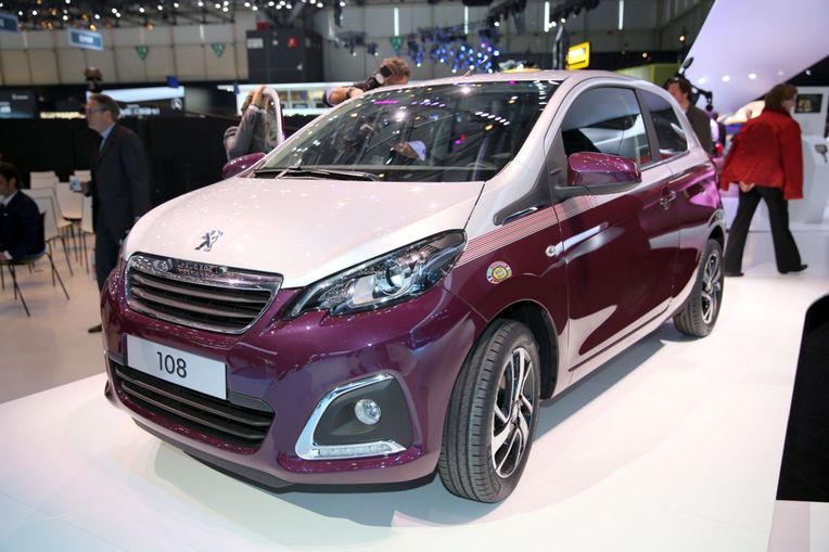 Premiere in Genf: Peugeot 108. 