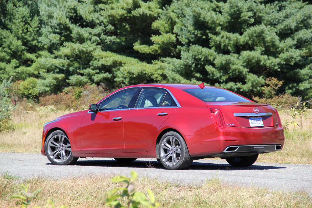 Pressepräsentation Cadillac CTS: Klare Kante