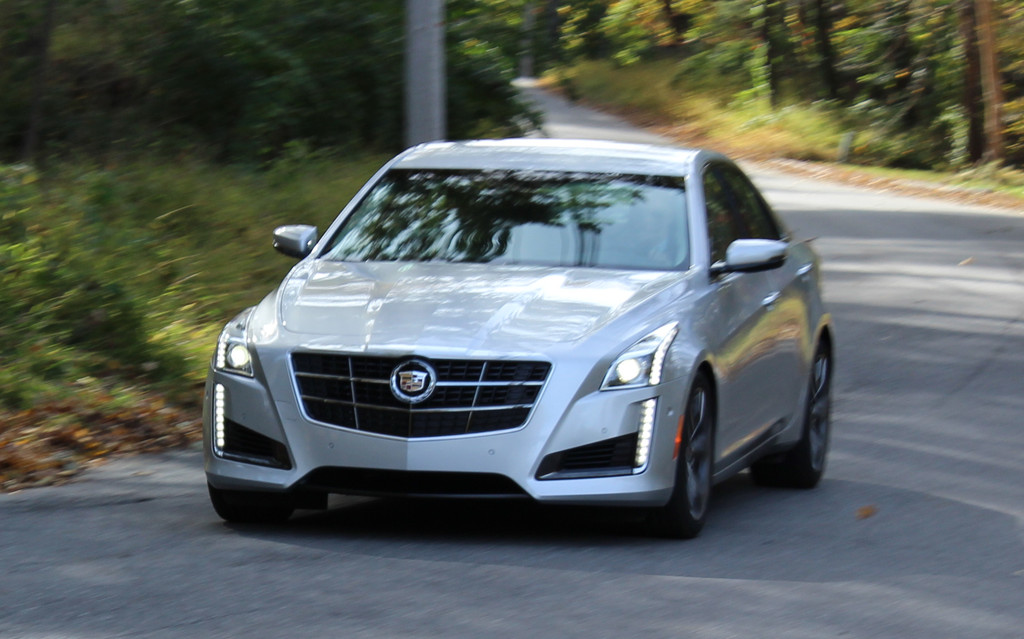 Pressepräsentation Cadillac CTS: Klare Kante