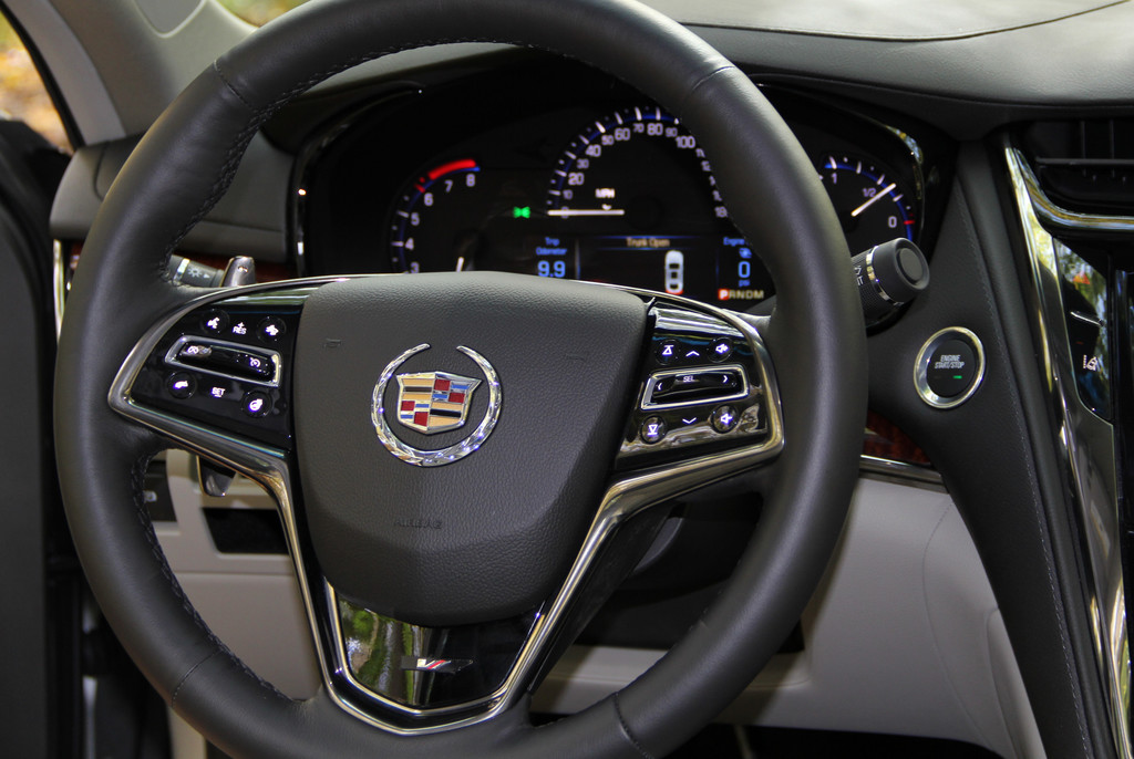 Pressepräsentation Cadillac CTS: Klare Kante