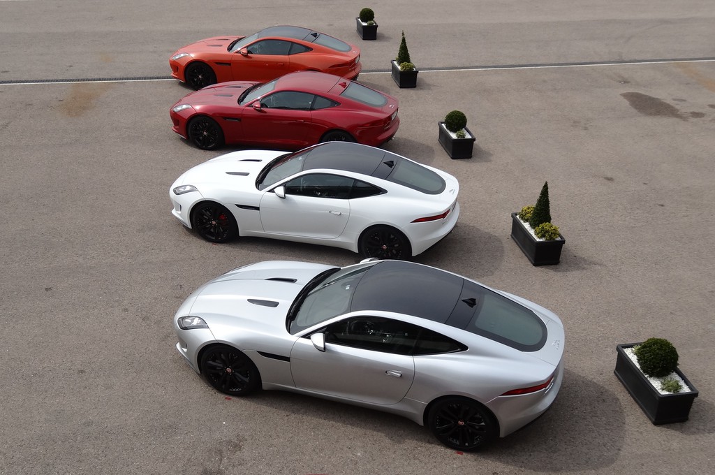 Pressepräsentation Jaguar F-Type Coupé: Alles passt