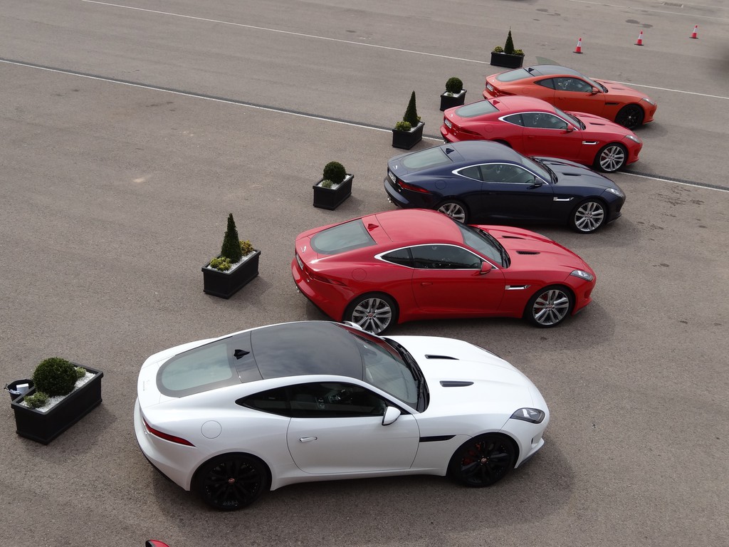 Pressepräsentation Jaguar F-Type Coupé: Alles passt
