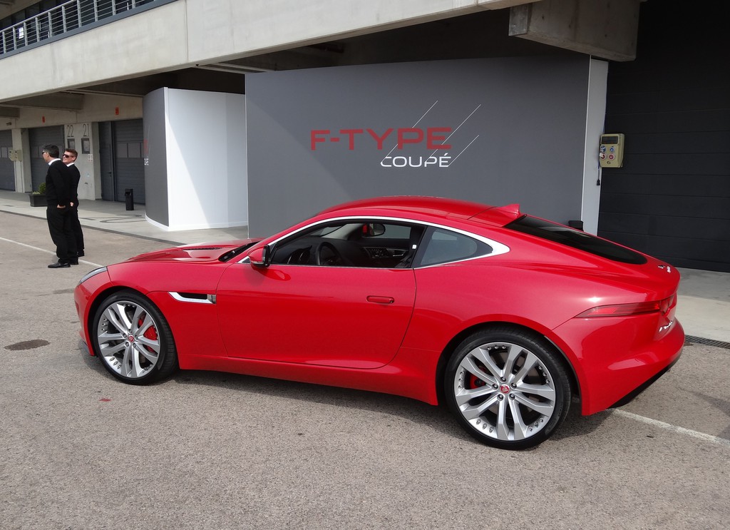 Pressepräsentation Jaguar F-Type Coupé: Alles passt