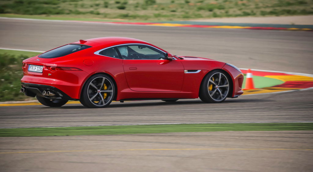 Pressepräsentation Jaguar F-Type Coupé: Alles passt