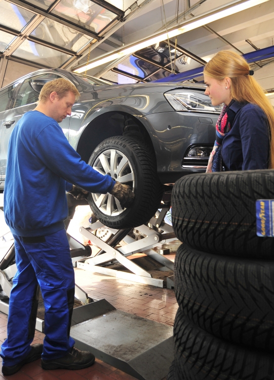 Ratgeber: Einlagerung von Winterreifen - Foto: Goodyear