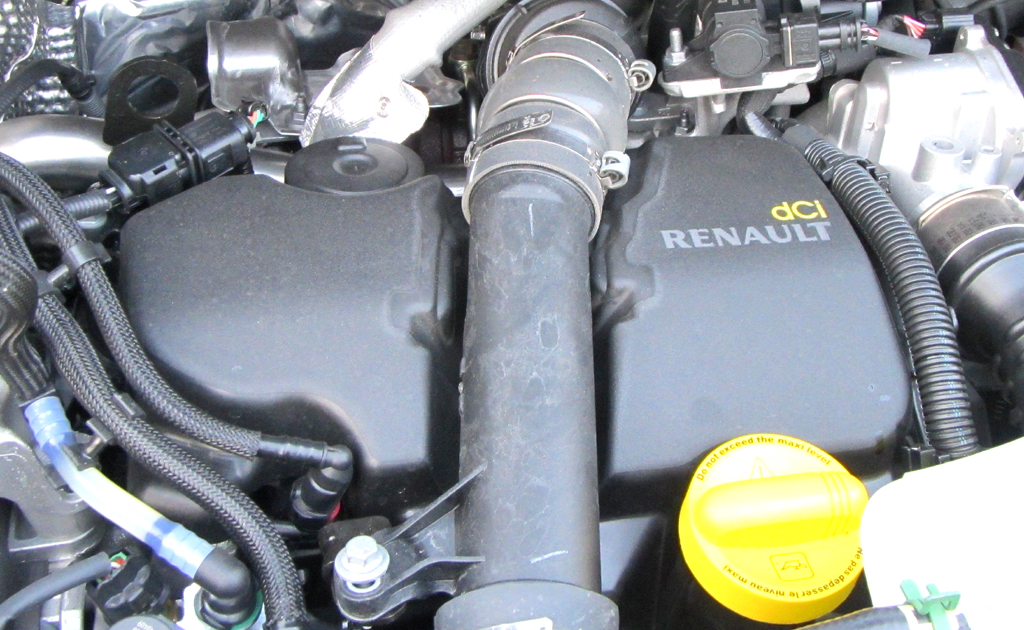 Renault Kangoo: Blick auf den 1,5-Liter-Selbstzünder.