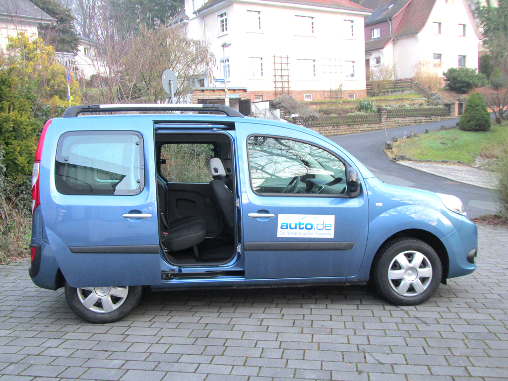 Renault Kangoo: So sieht der kastenförmige Wagen von der Seite aus.
