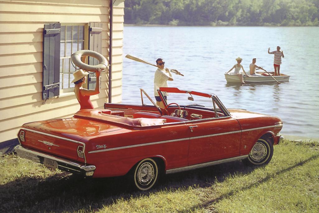 Sehen und Gesehen werden - hier ein Chevrolet Nova von 1962