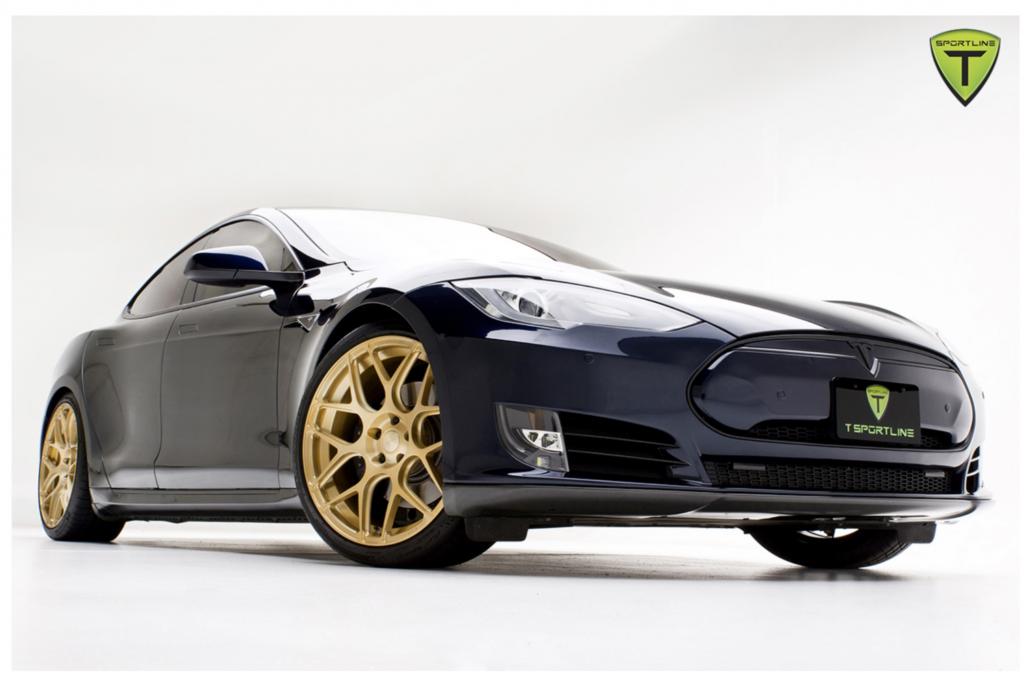 US-Tuner T-Sportline zeigt seinen eigenen Entwurf des Tesla Model S und nennt das Showcar „Projekt Californien“.