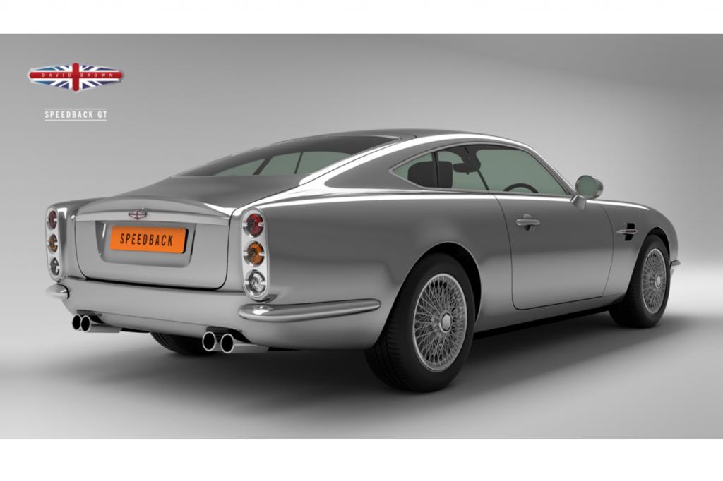 echnisch basiert das „Speedback“ genannte Modell auf dem seit 2006 gebauten Jaguar XKR, dessen  Foto: © David Brown Automotive 5,0-Liter-V8-Kompressor 375 kW/510 PS leistet