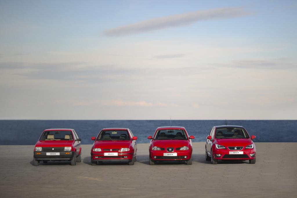  Der Seat Ibiza ist das erste von Seat komplett in Eigenregie entwickelte Fahrzeug und ist am 27. April 1984 erstmals vom Band gelaufen.