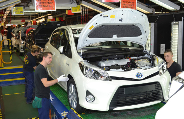 2,5-millionster Toyota Yaris rollt vom Band