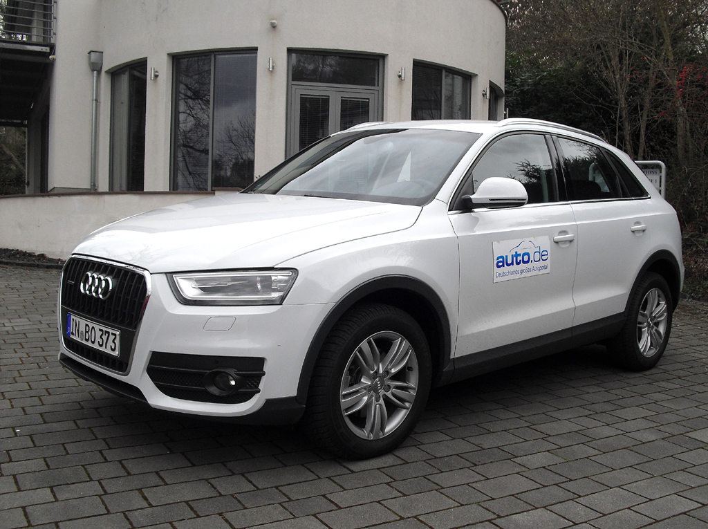Audi Q3, hier als Quattro-Einstiegsdiesel mit 103/140 kW/PS. 
