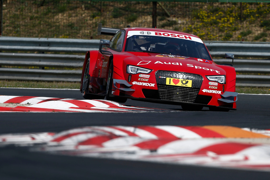Audi mit Testfahrten mit Audi RS 5 DTM zufrieden