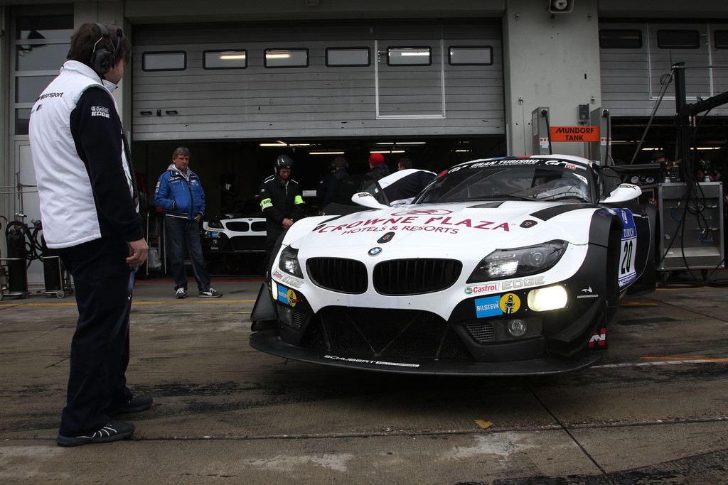 BMW geht mit Laserlicht auf den Nürburgring