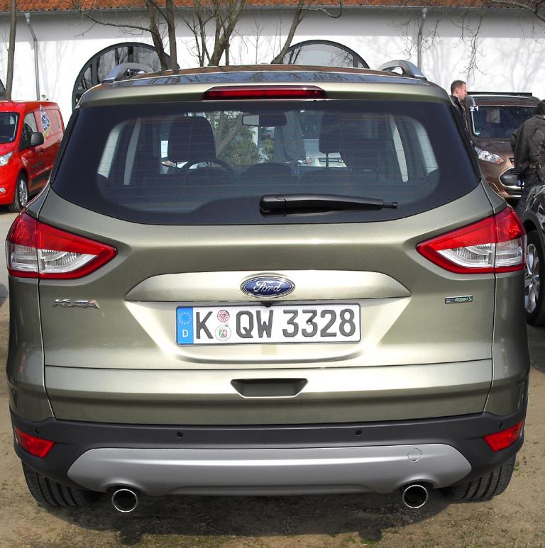Bereits auf der Straße: Ford-Kuga-Neuauflage. 