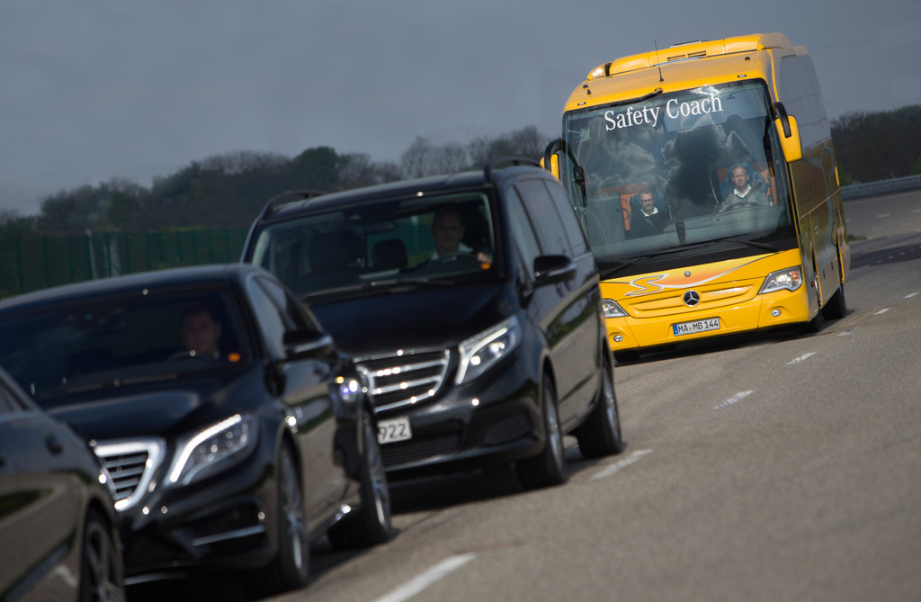 Bremsassistent ABA3 für Mercedes-Benz Travego