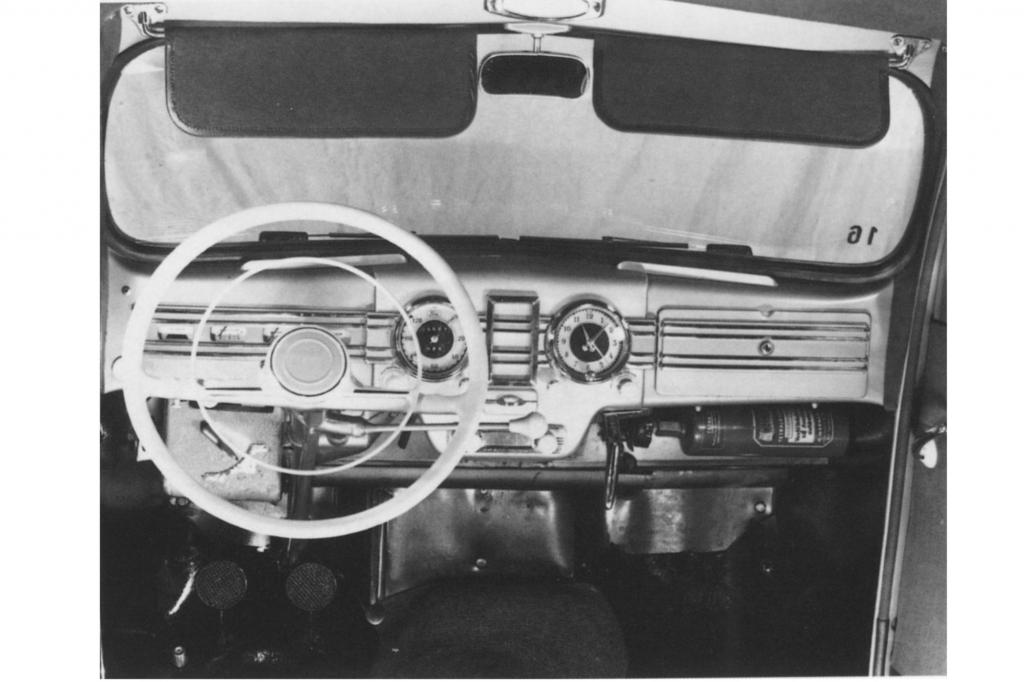 Das Interieur des Taunus 1951