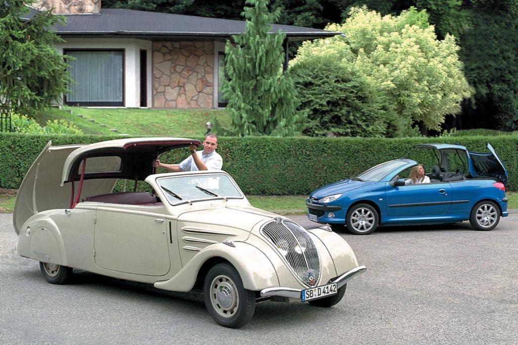 Der Peugeot Eclipse legte die Saat für moderne Cabrios wie den Peugeot 206 CC - Foto: Peugeot
