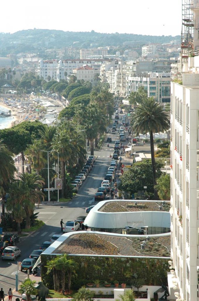 Der Promenade des Anglais in Nizza nachempfunden: Cannes' Croisette. 