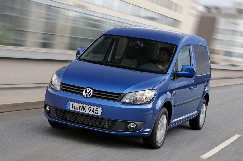 Der VW Caddy Bluemotion wirbt mit niedrigem Verbrauch