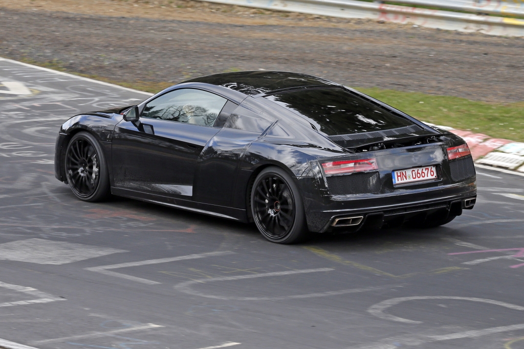 Erwischt: Erlkönig Audi R8 (2015)