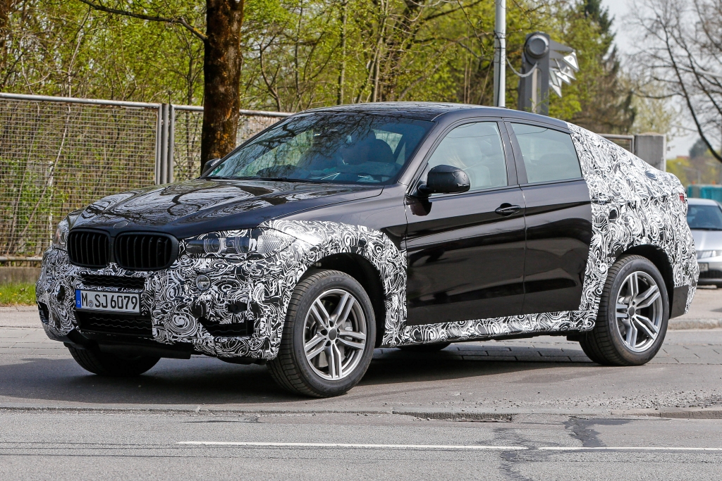 Erwischt: Erlkönig BMW X6 Facelift