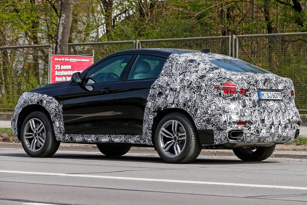 Erwischt: Erlkönig BMW X6 Facelift
