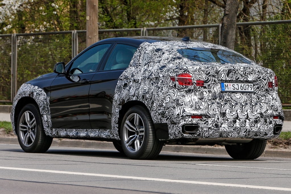 Erwischt: Erlkönig BMW X6 Facelift