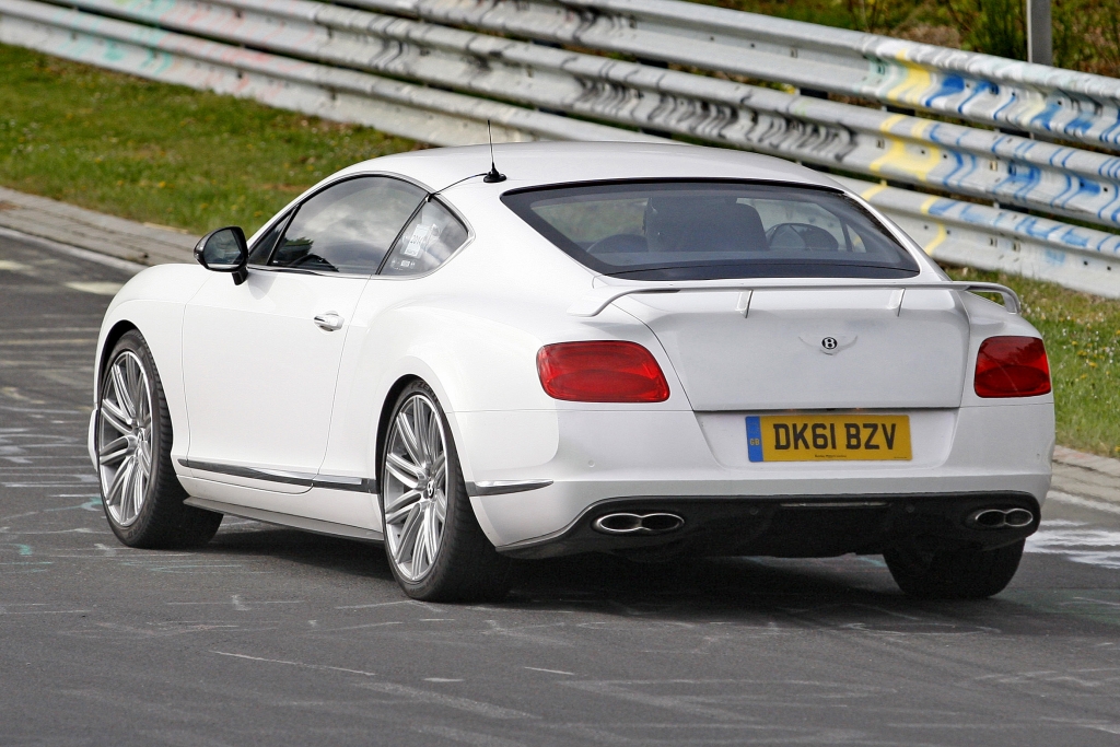 Erwischt: Erlkönig Bentley Continental GT V8 RS