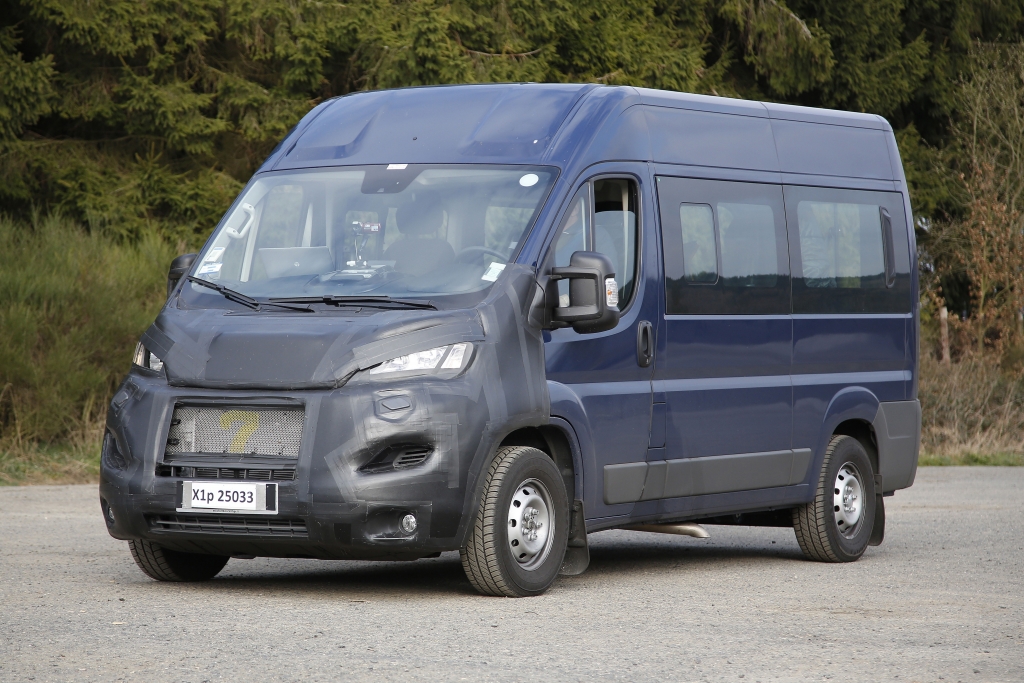 Erwischt: Erlkönig Fiat Ducato Facelift