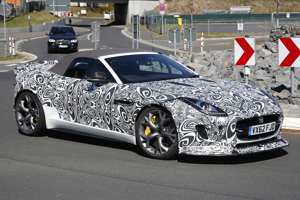 Erwischt: Erlkönig Jaguar F-Type R-S