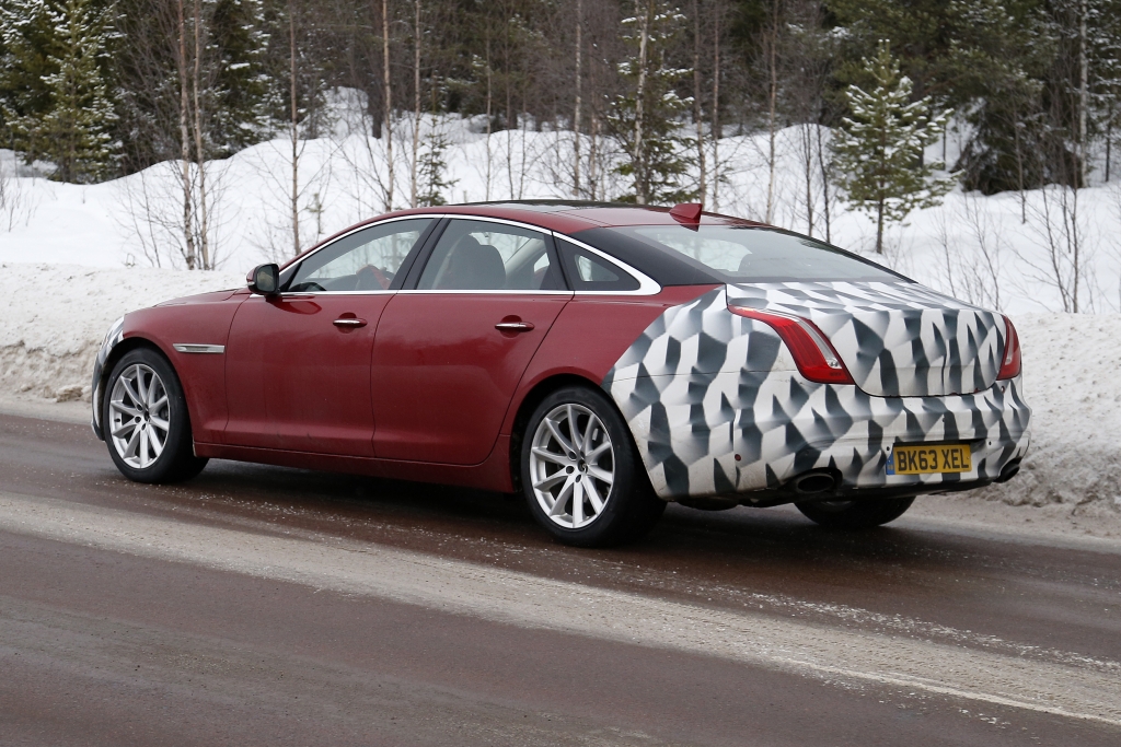 Erwischt: Erlkönig Jaguar XJ